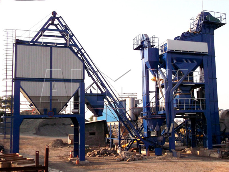 small portable asphalt plant
